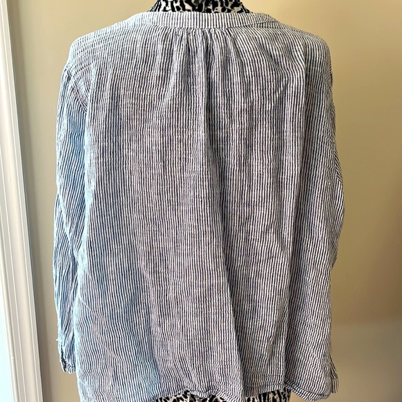 Women’s Old Navy striped tunic top - Cute & Perfect for Summer!! Plus Size 2X - Picture 3 of 5